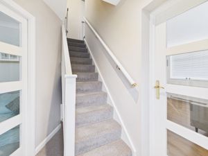 Stairs from hallway- click for photo gallery